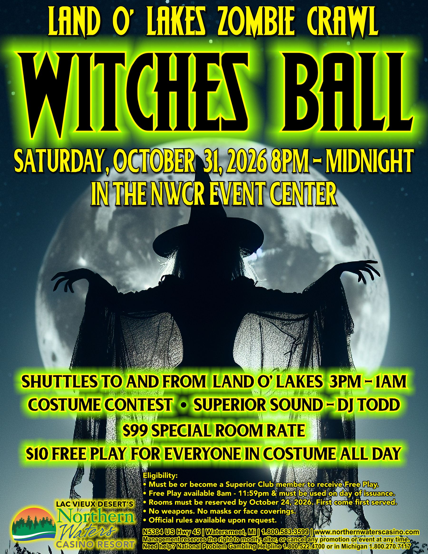 WITCHES BALL - ZOMBI CRAWL 2026