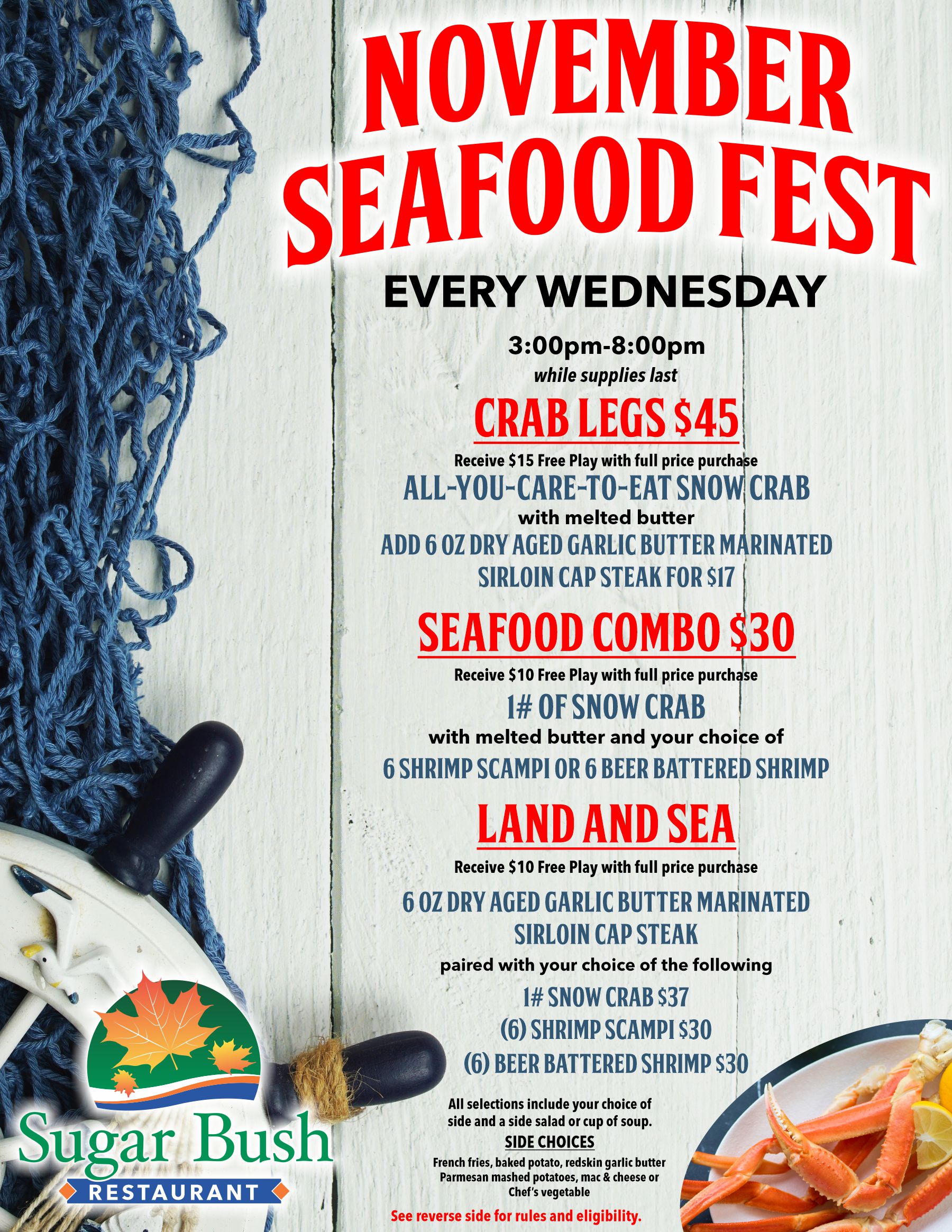 November Seafood Fest