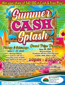 Summer Cash Splash